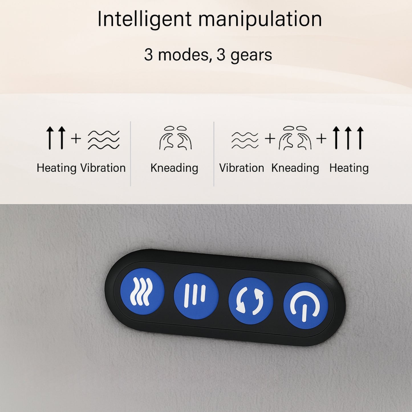 CoreVital® U-Shape Heated Neck Massager – Portable & Rechargeable