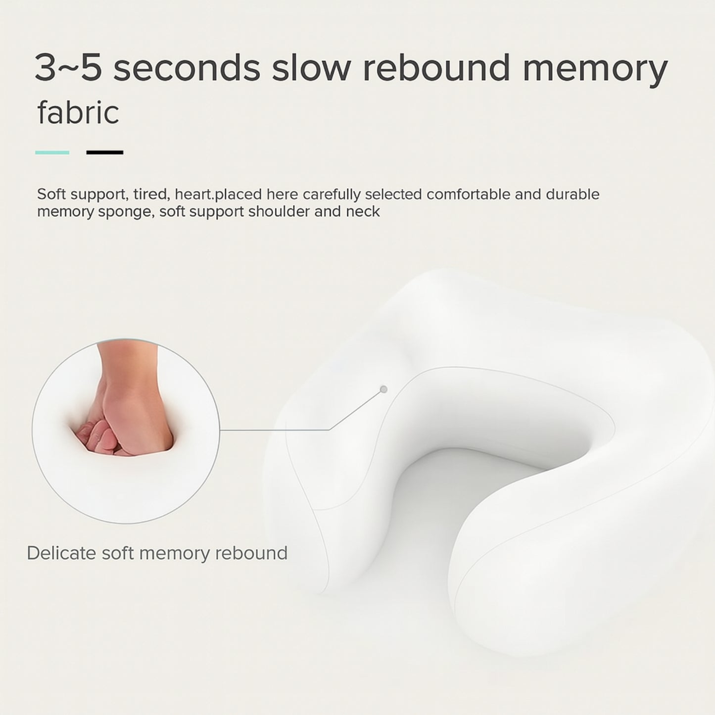 CoreVital® U-Shape Heated Neck Massager – Portable & Rechargeable