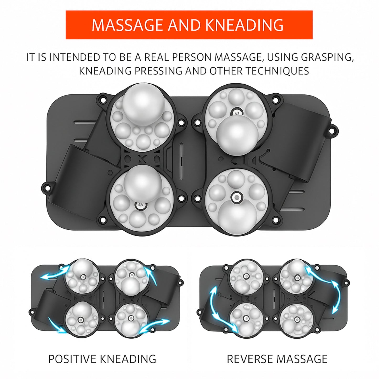 CoreVital® U-Shape Heated Neck Massager – Portable & Rechargeable