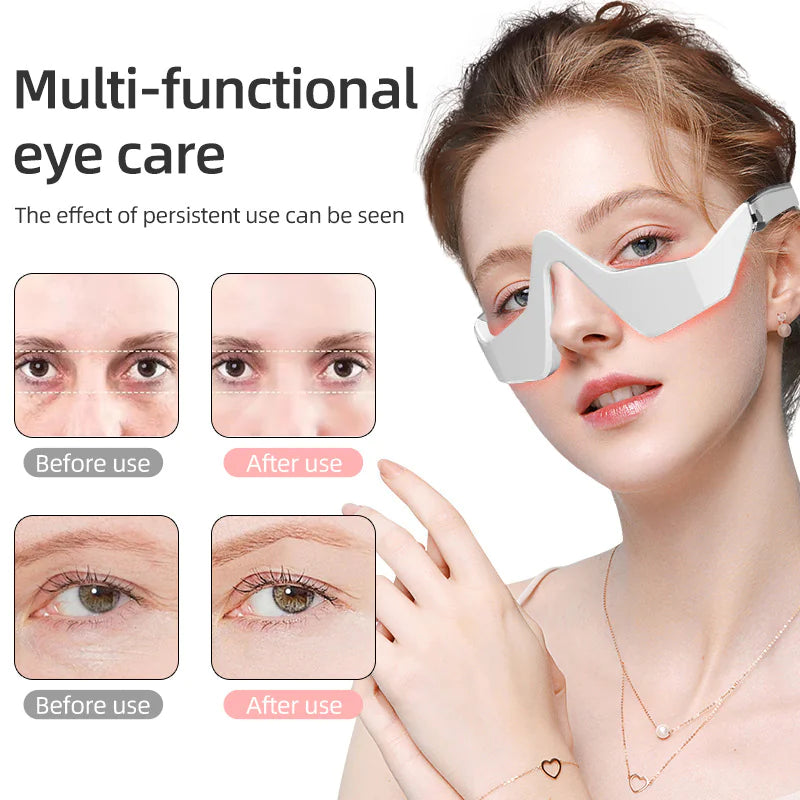 CoreVital® Wireless Eye Massager – Heat, Compression & Bluetooth Relaxation