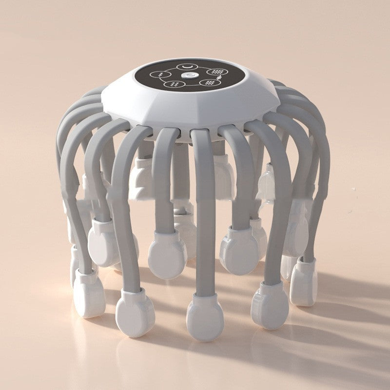 CoreVital™ OctoRelax Massage Cap — Smart Bluetooth Scalp Massager