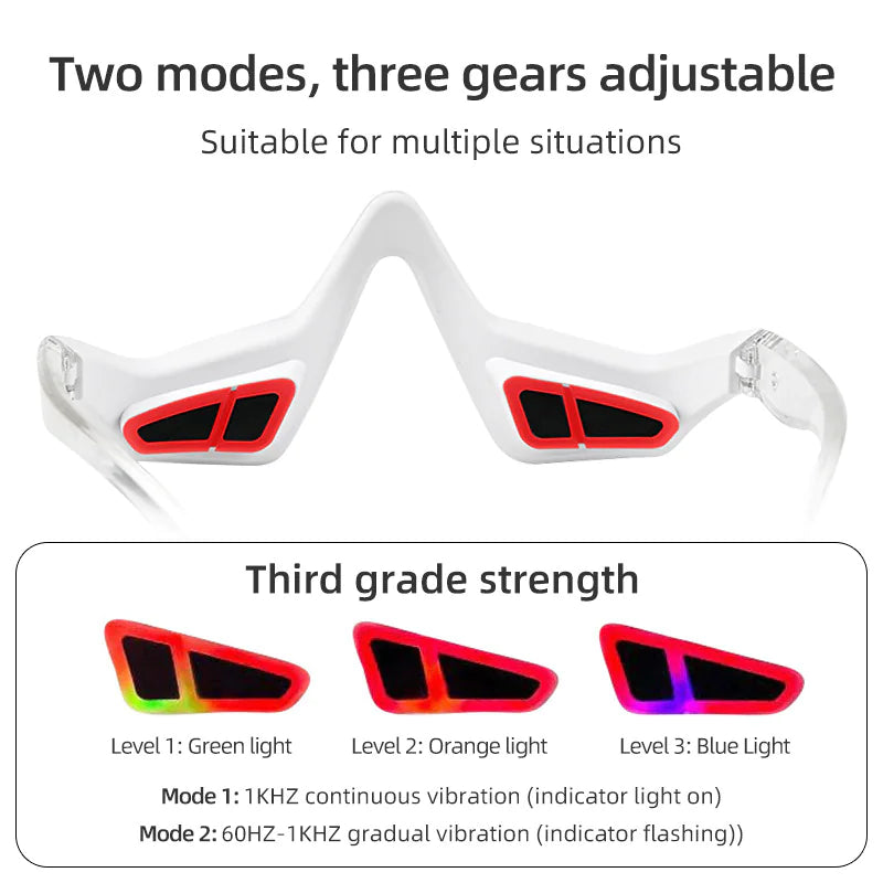 CoreVital® Wireless Eye Massager – Heat, Compression & Bluetooth Relaxation
