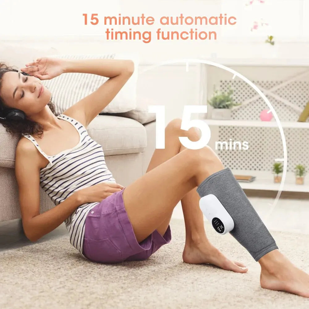 CoreVital® Rechargeable Leg Massager – Air Compression Device for Calves, Thigh & Knee Relief