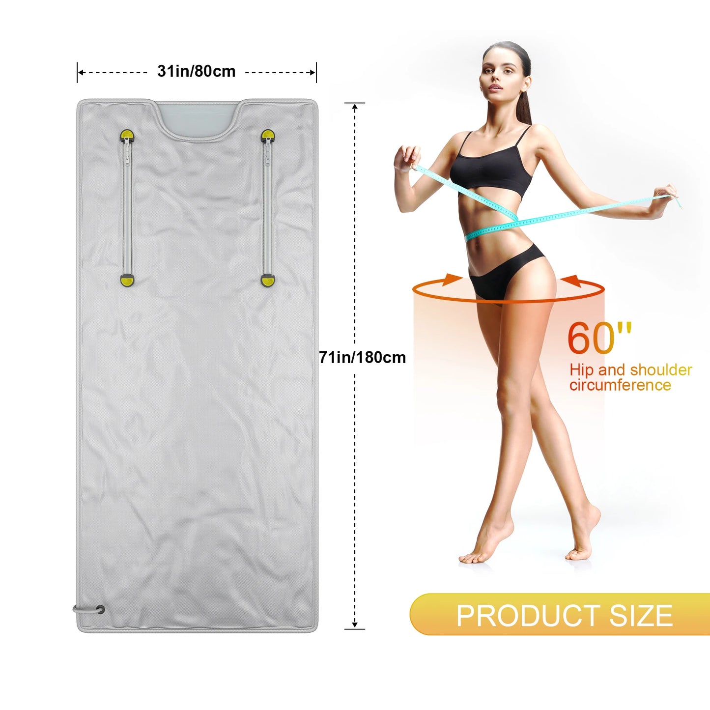CoreVital® Infrared Sauna Blanket – Portable Slimming & Detox Heating Blanket
