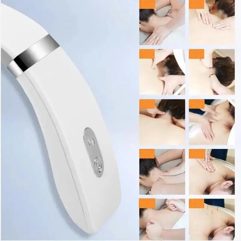 CoreVital® NeckEase Pro – Portable Mini Neck & Shoulder Massager with Deep Tissue Relief and Heat Therapy