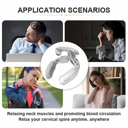 CoreVital® 4-Point Neck Massager – Deep Relief with Heat & Vibration