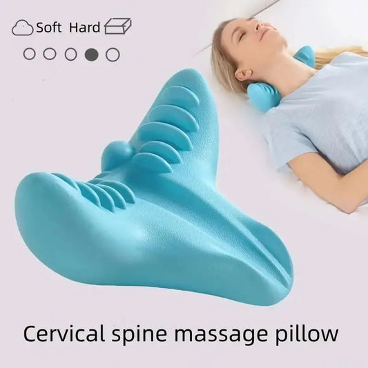 CoreVital® Cervical Traction Pillow – Neck & Shoulder Massager for Spine Alignment and Pain Relief