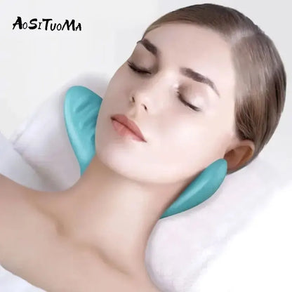 CoreVital® Cervical Traction Pillow – Neck & Shoulder Massager for Spine Alignment and Pain Relief