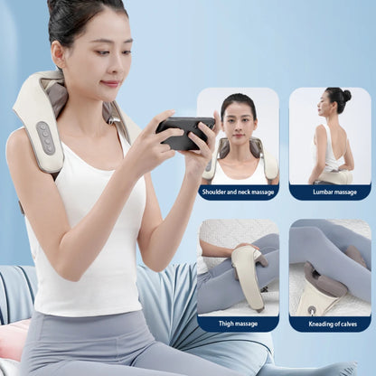 CoreVital® Heated Shiatsu Massage Shawl – Trapezius Relaxer Pro for Neck & Shoulder Tension Relief