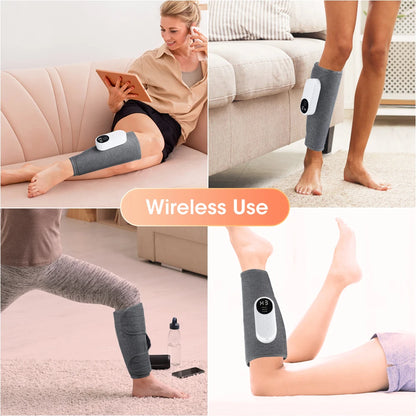 CoreVital® Rechargeable Leg Massager – Air Compression Device for Calves, Thigh & Knee Relief