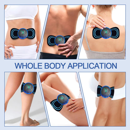 CoreVital® Portable Neck Massager with Remote – Rechargeable Low-Frequency Pulse Device for Pain Relief & Relaxation