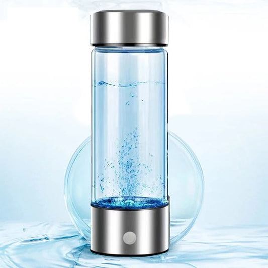 CoreVital® Hydrogen Water Bottle – 420ml Portable Ionizer & Antioxidant Generator with Titanium Filter