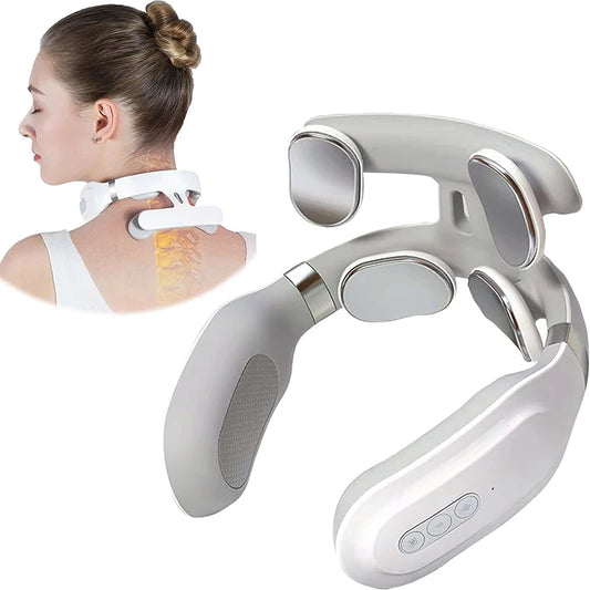 CoreVital® 4-Point Neck Massager – Deep Relief with Heat & Vibration
