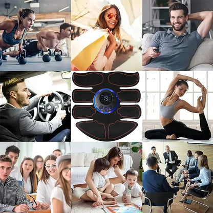 CoreVital® EMS ABS Stimulator – Slimming Patch for Muscle Toning, Ab Training & Fat Burning Massage