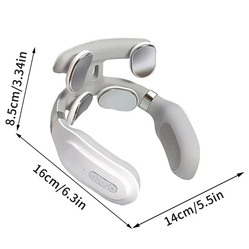 CoreVital® 4-Point Neck Massager – Deep Relief with Heat & Vibration
