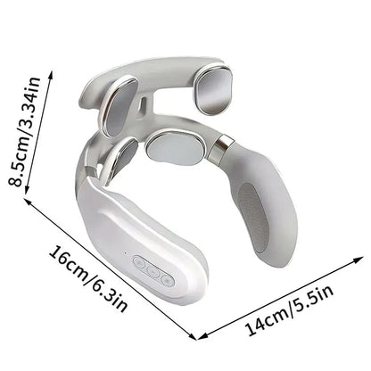 CoreVital® 4-Point Neck Massager – Deep Relief with Heat & Vibration
