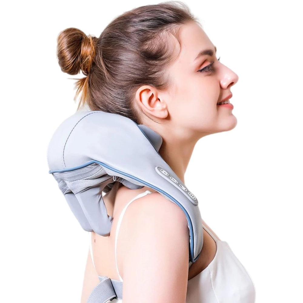 CoreVital® Heated Shiatsu Massage Shawl – Trapezius Relaxer Pro for Neck & Shoulder Tension Relief
