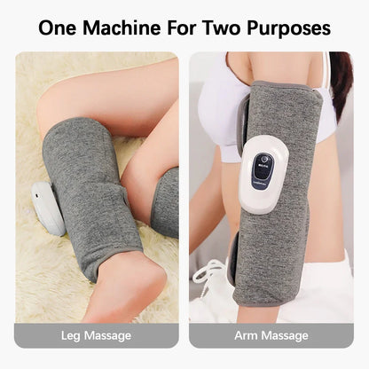 CoreVital AirFlex Leg Massager – Wireless Rechargeable Air Compression for 360° Calf and Leg Muscle Pain Relief