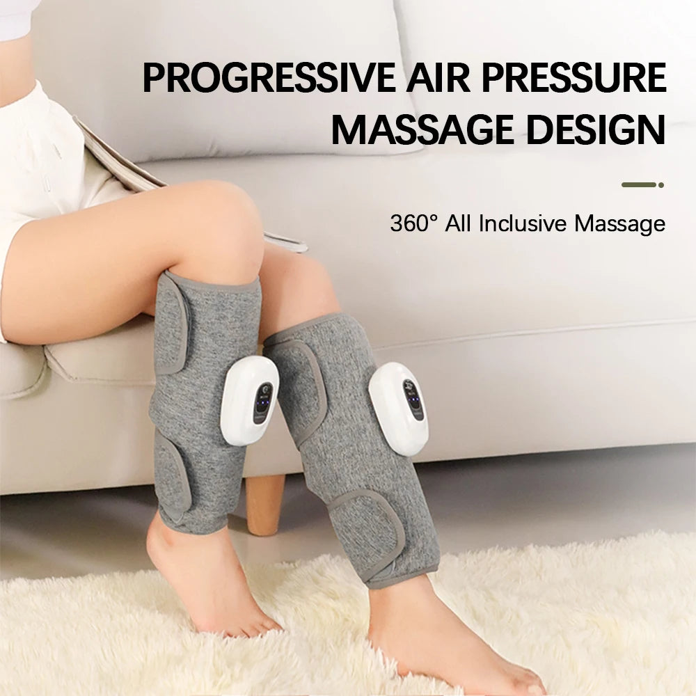 CoreVital AirFlex Leg Massager – Wireless Rechargeable Air Compression for 360° Calf and Leg Muscle Pain Relief