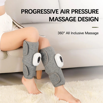CoreVital AirFlex Leg Massager – Wireless Rechargeable Air Compression for 360° Calf and Leg Muscle Pain Relief