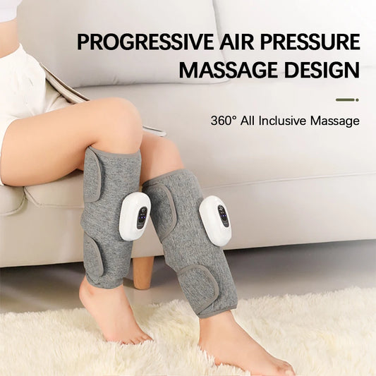 CoreVital AirFlex Leg Massager – Wireless Rechargeable Air Compression for 360° Calf and Leg Muscle Pain Relief