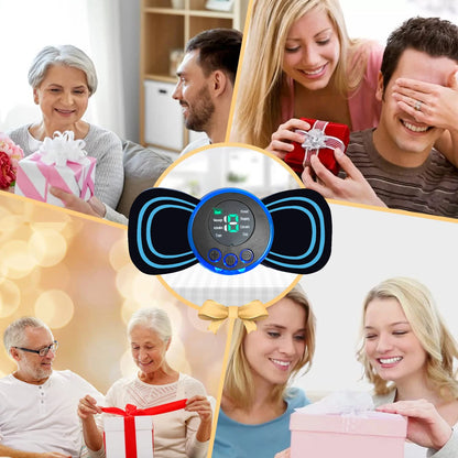 CoreVital® Portable Neck Massager with Remote – Rechargeable Low-Frequency Pulse Device for Pain Relief & Relaxation