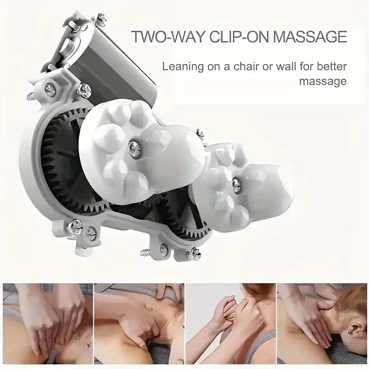 CoreVital® U-Shape Heated Neck Massager – Portable & Rechargeable